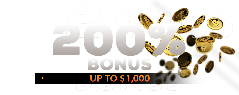 200% Bonus up to $1000