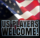 US Players Welcome - 8% rebate