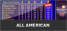 Play All American at Playblackjack.com